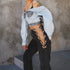 High-rise chain straight-leg jeans - ROUTINE FASHION